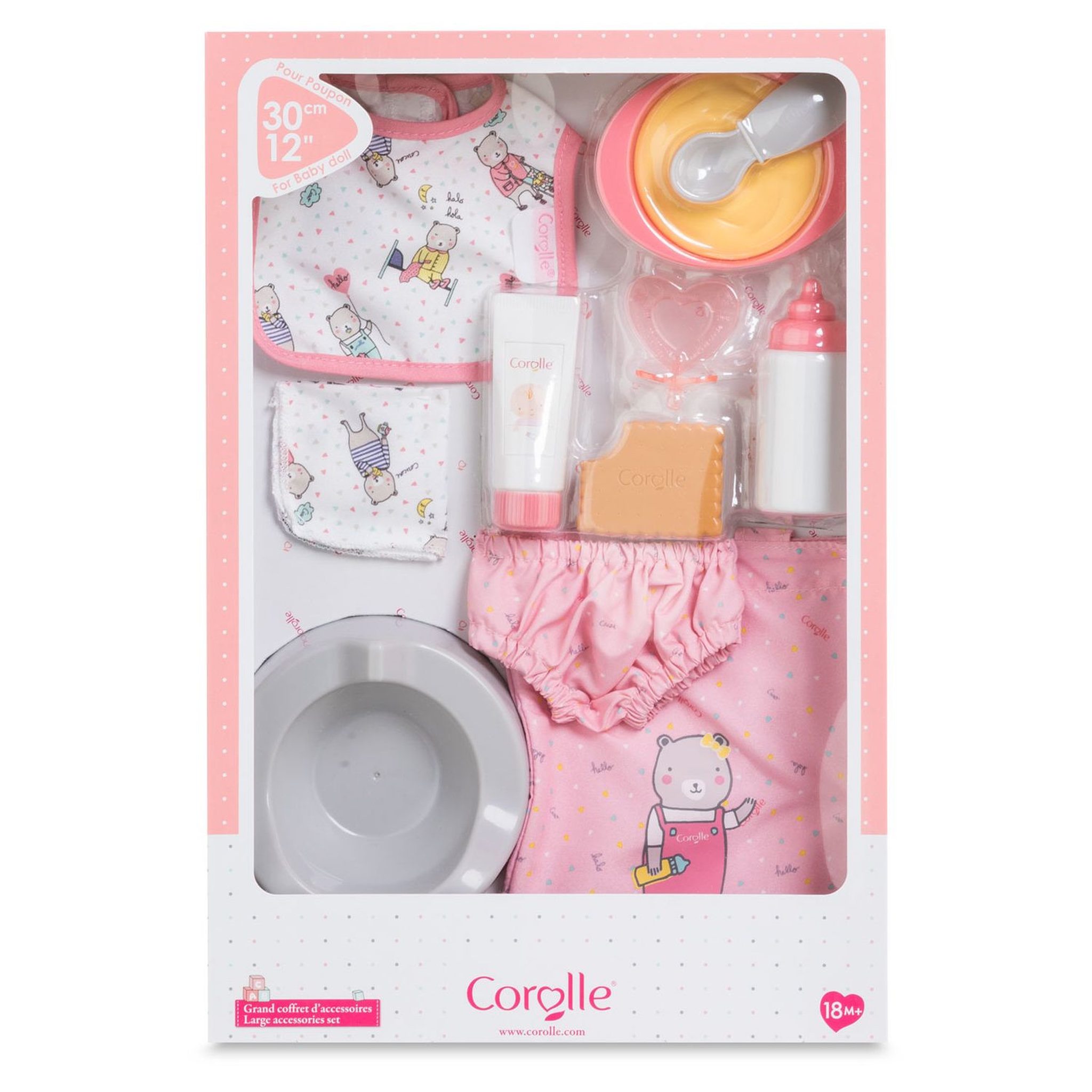 Voir la diapositive 2 : Corolle Grand coffret d'accessoire pour bébé 30 cm