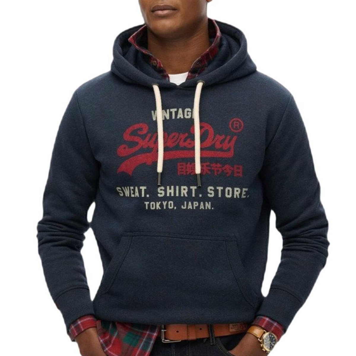 SUPERDRY Sweat /Bordeaux Homme Superdry Heritage