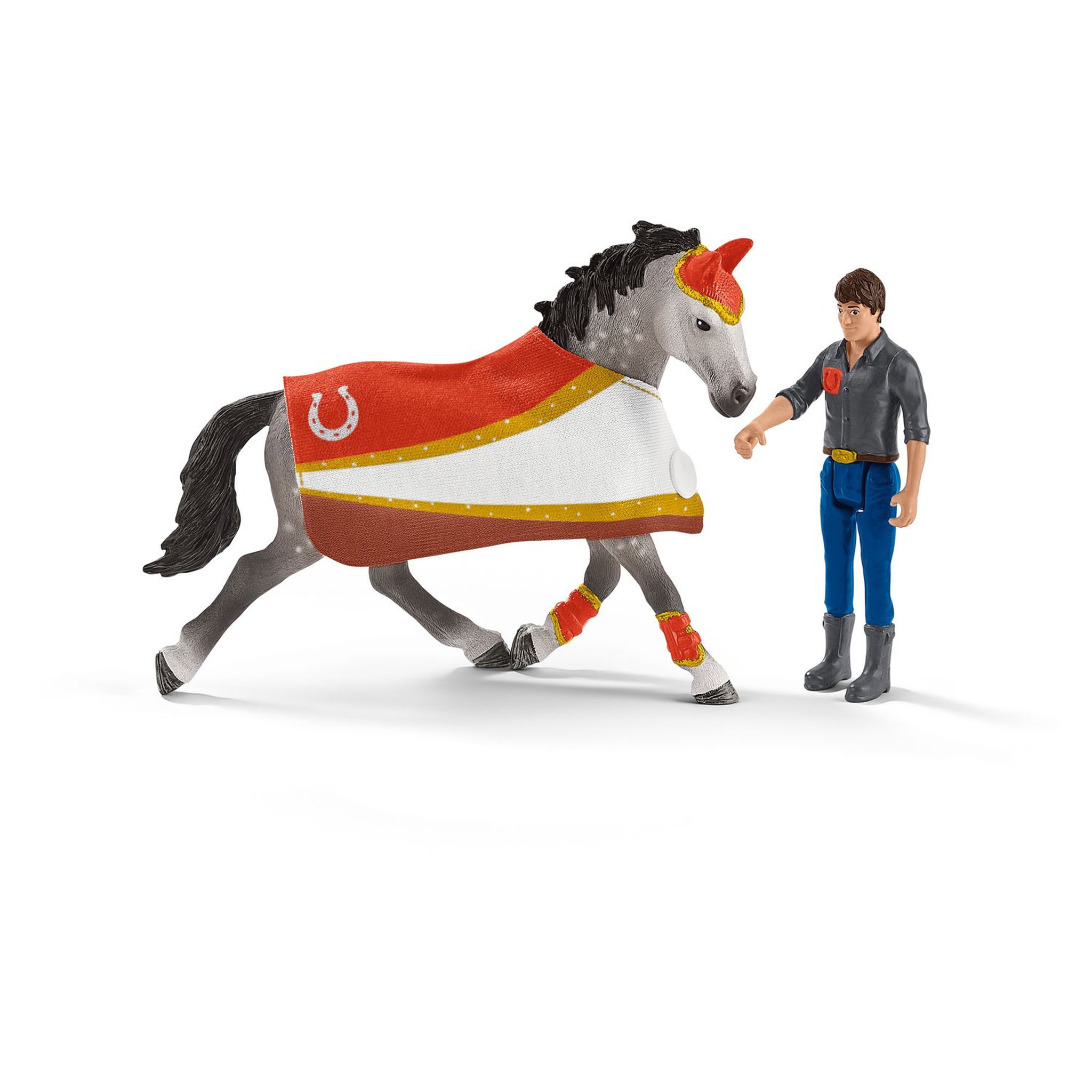 Voir la diapositive 3 : Schleich Kit de voltige équestre Horse Club Mia 