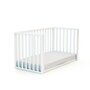 Voir la diapositive 3 : AT4 Lit bébé évolutif CONFORT en bois