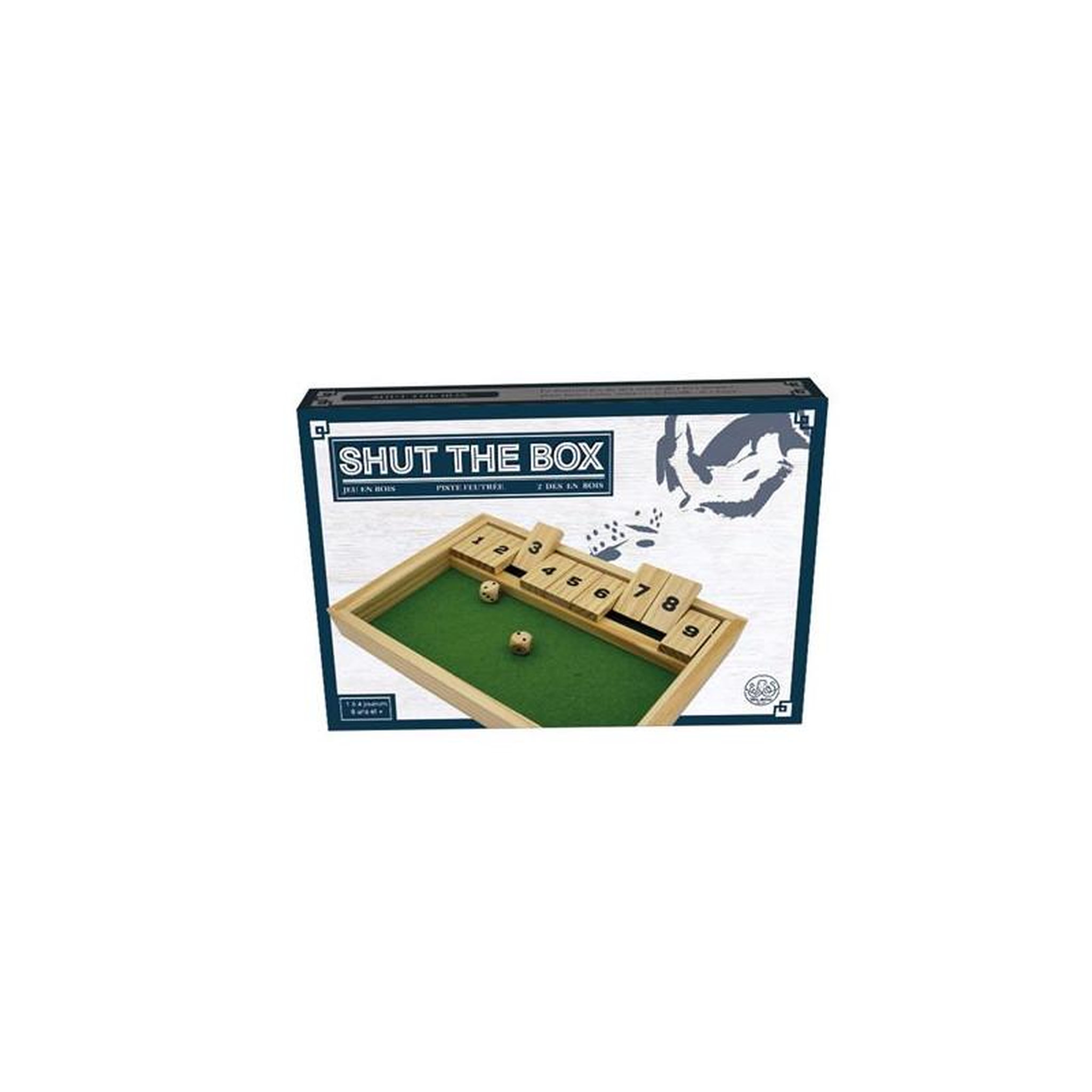Piatnik Jeu classique Piatnik Shut the box Bois