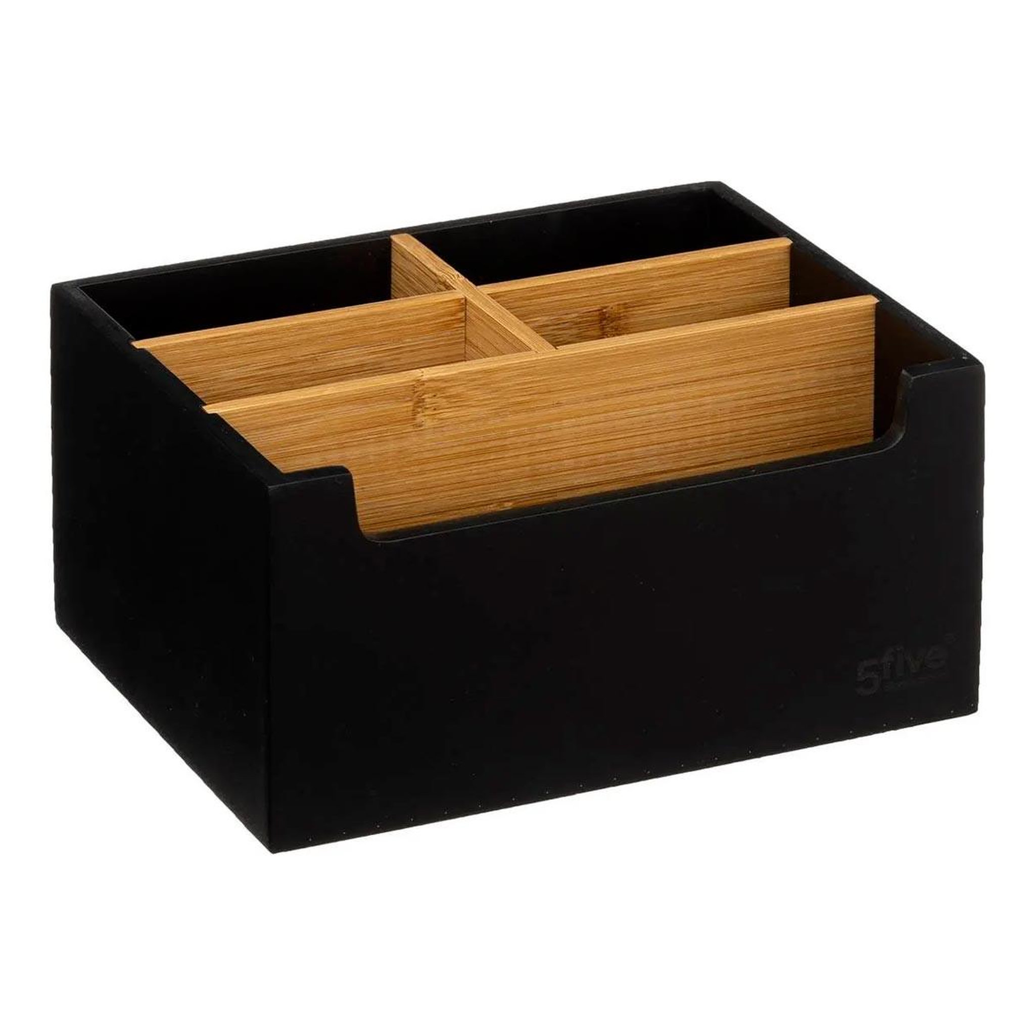 FIVE Organiseur 5 compartiments  natureo  18cm noir