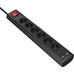 Monster Cable Rallonge parafoudre Parasurtenseur 6 prises + 2 USB-A
