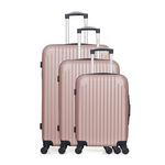 HERO HERO - Set de 3 Valises CARPATES. Coloris disponibles : Gris, Bleu