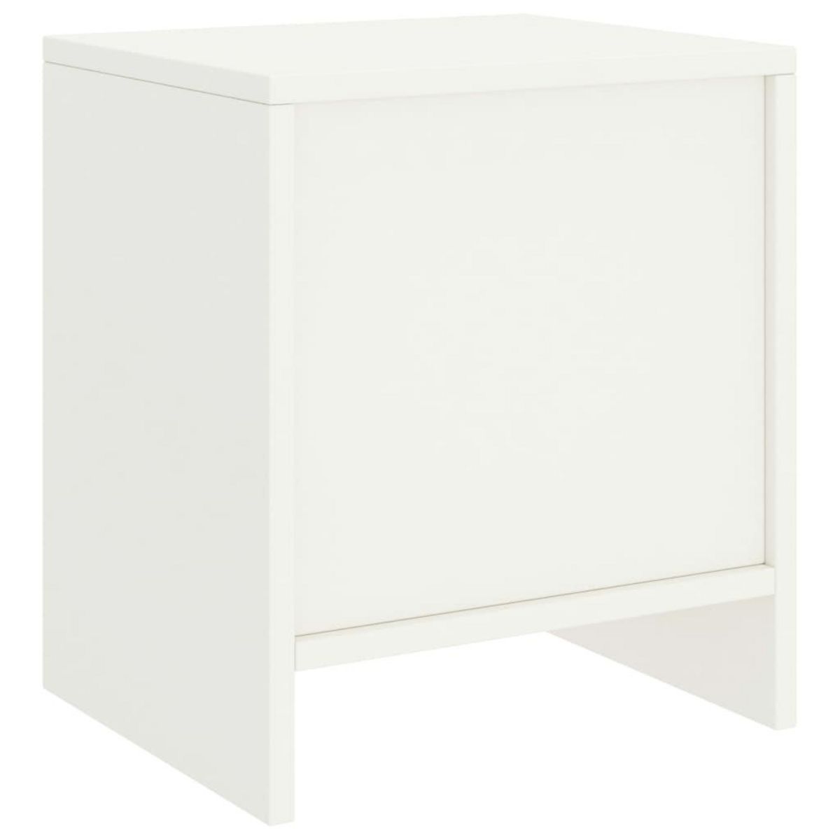 VIDAXL Tables de chevet 2 pcs Blanc 35x30x40 cm Bois de pin massif