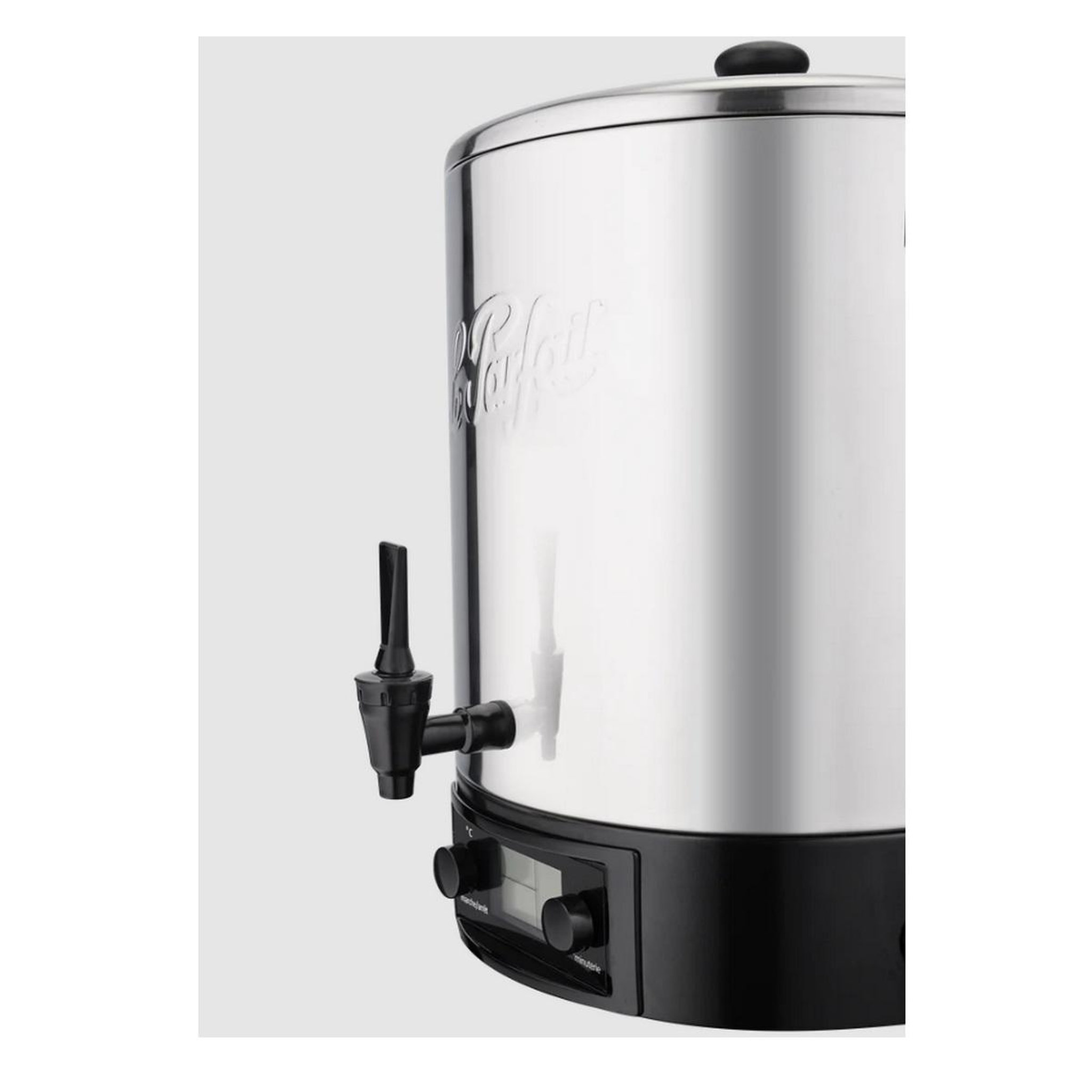 Voir la diapositive 3 : Le parfait Stérilisateur de bocaux électrique cuve inox avec robinet 23l 2500w - 41231b2