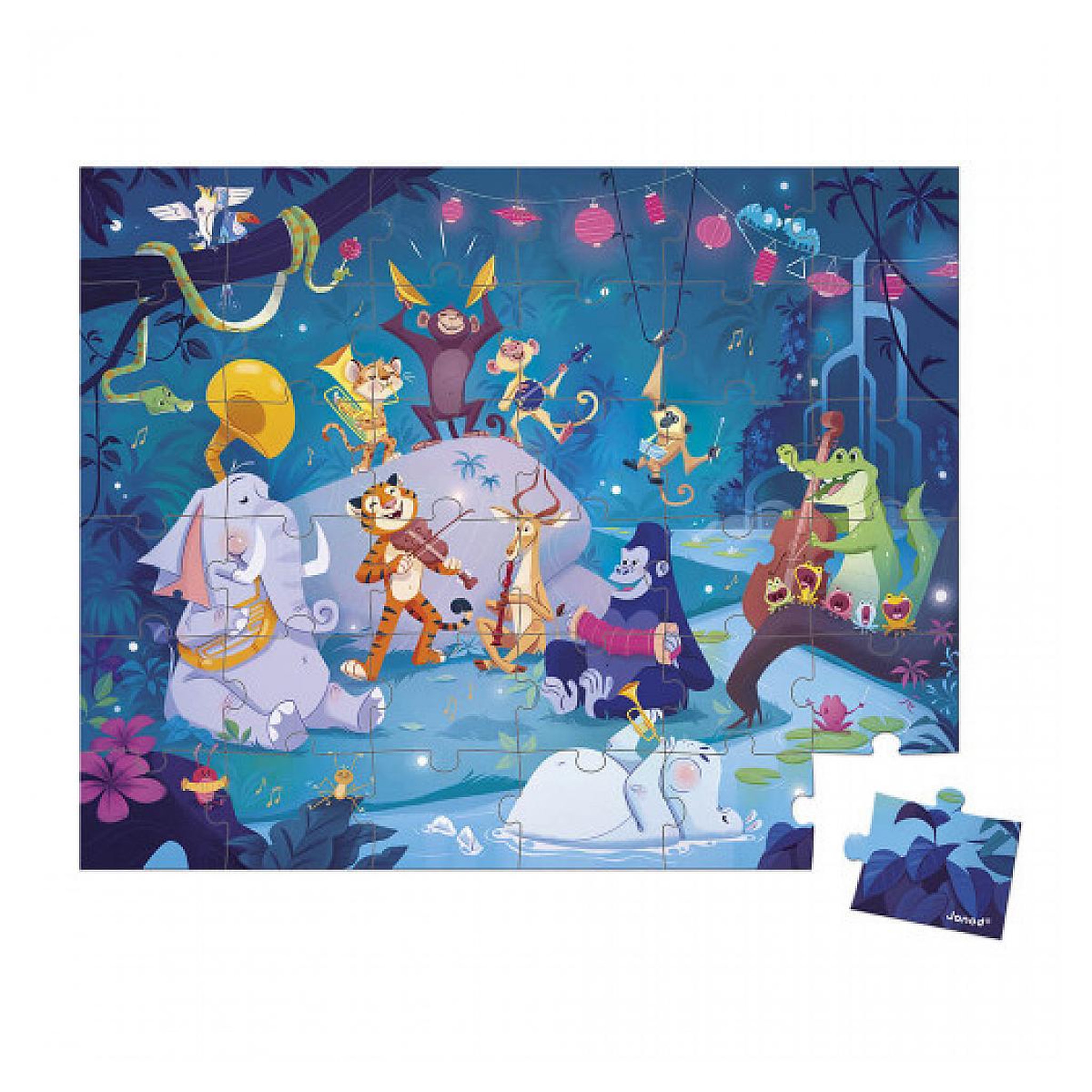 Juratoys-Janod Puzzle Festivites d ete 36 pieces