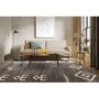 Voir la diapositive 5 : Paris Prix Tapis Tissé Imprimé Ethnique  Naila  Gris