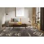 Voir la diapositive 5 : Paris Prix Tapis Tissé Imprimé Ethnique  Naila  Gris