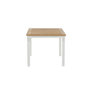 Voir la diapositive 2 : Paris Prix Table de Jardin Extensible  Panama  160-240cm Naturel & Blanc