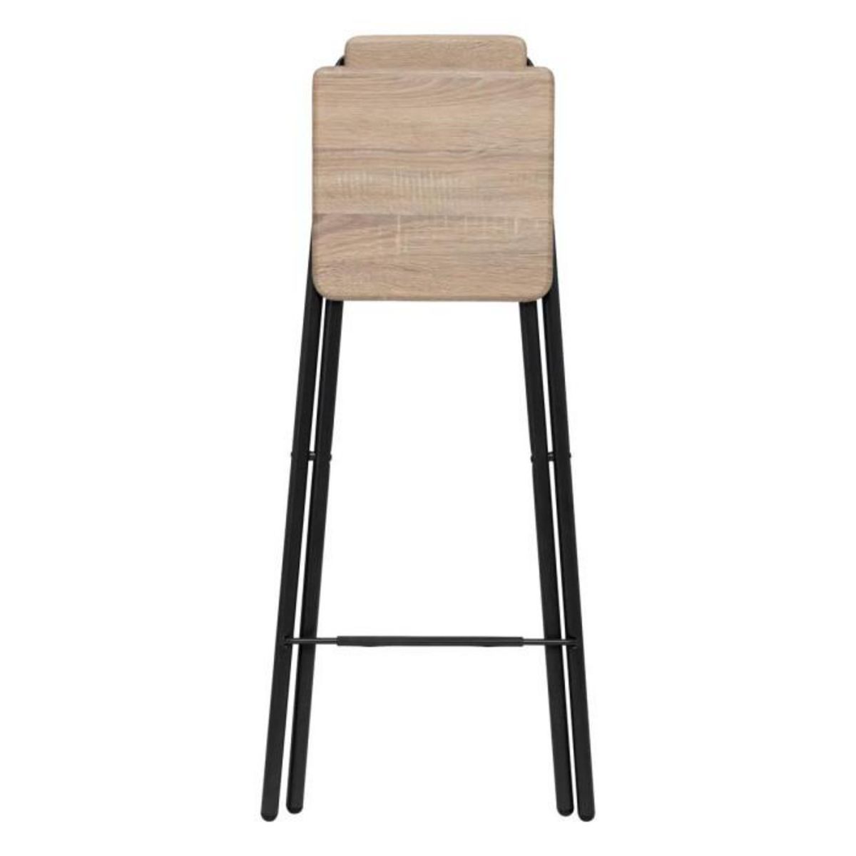 ATMOSPHERA Lot de 4 Tabourets de Bar  Louna  Naturel Trend