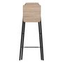 Voir la diapositive 4 : ATMOSPHERA Lot de 4 Tabourets de Bar  Louna  Naturel Trend