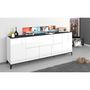 Voir la diapositive 5 : Buffet moderne 5 portes 1 abbatant L200cm BARI