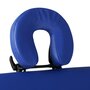 Voir la diapositive 3 : VIDAXL Table pliable de massage Bleu 3 zones avec cadre en bois