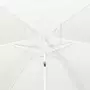 SWEEEK Parasol droit Touquet rectangulaire 2x3m , mât central aluminium orientable et manivelle d'ouverture