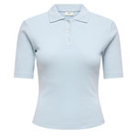 JACQUELINE DE YONG Polo Bleu Femme JDY Alsa. Coloris disponibles : Bleu