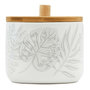 Voir la diapositive 1 : Paris Prix Pot à Cotons Imprimé  Amber  10cm Gris