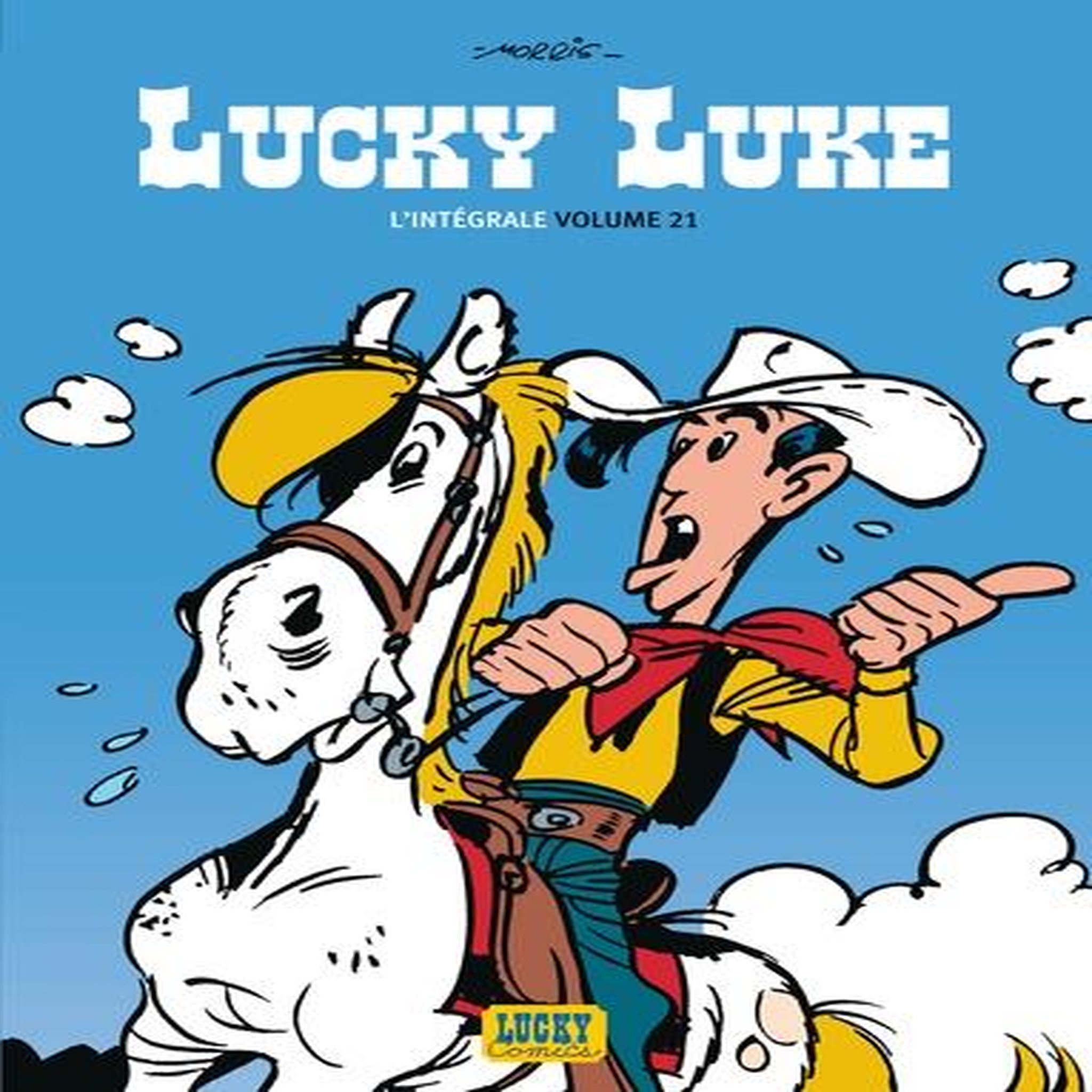 LUCKY LUKE I'INTEGRALE TOME 21 : LES DALTON A LA NOCE ; LE PONT SUR LE MISSISSIPI ; KID LUCKY, Morris