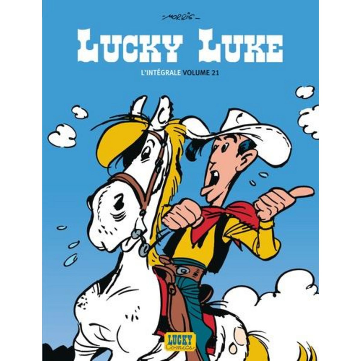 LUCKY LUKE I'INTEGRALE TOME 21 : LES DALTON A LA NOCE ; LE PONT SUR LE MISSISSIPI ; KID LUCKY, Morris