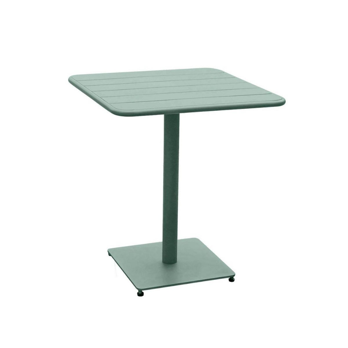 HESPERIDE Table de jardin carrée Phuket Olive 65 x 65 cm - 2 places - Hespéride