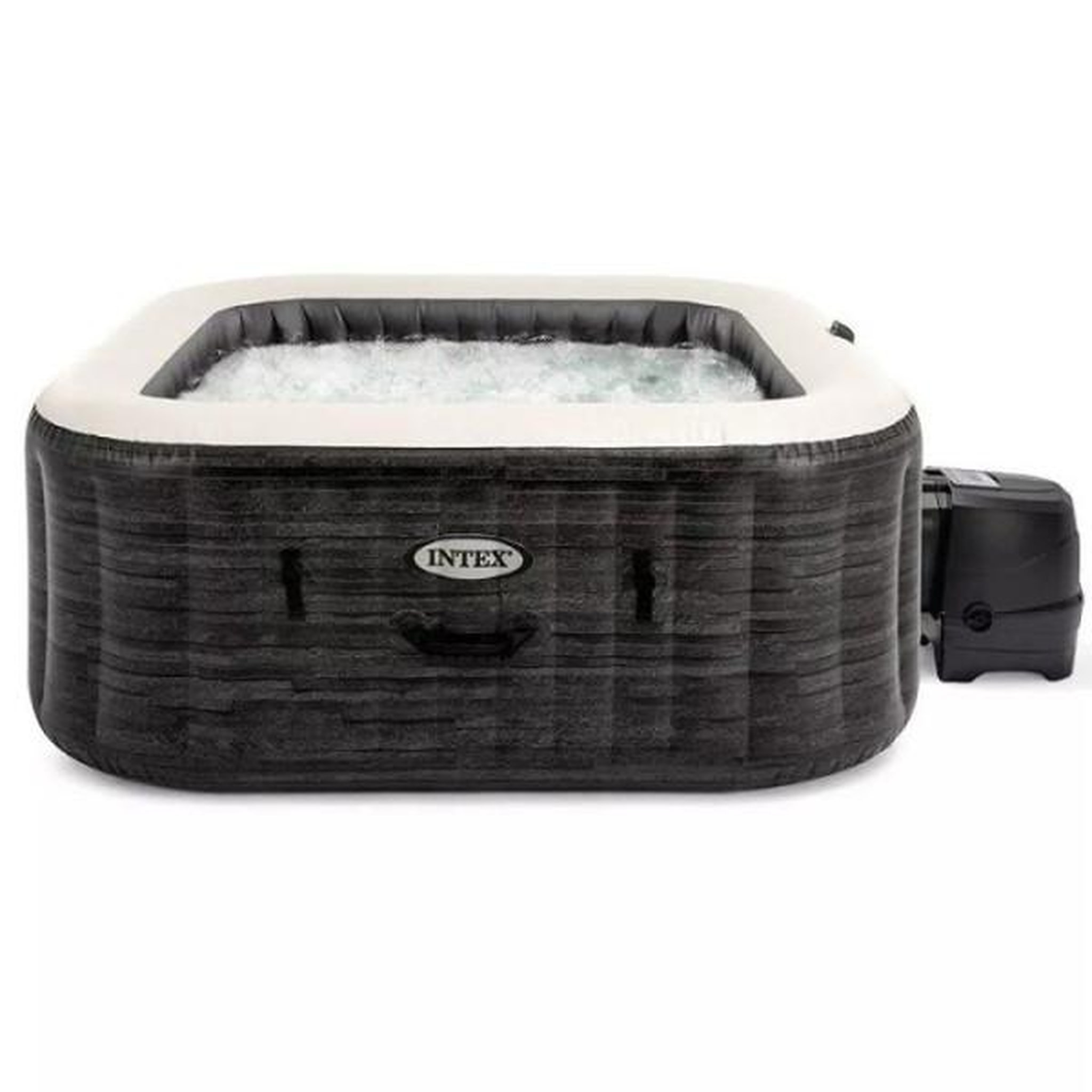 INTEX Spa gonflable INTEX - Ardoise - 175 x 175 x 71 cm - 4 places - Carré - 28450NP