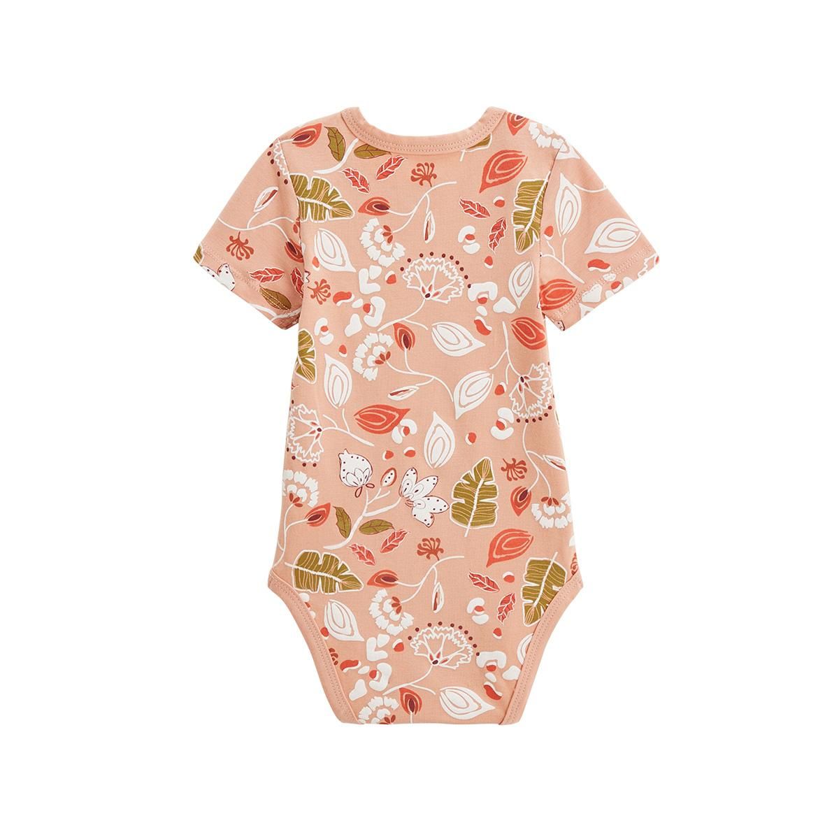 Petit Béguin Lot de 2 bodies bébé manches courtes Mindanao