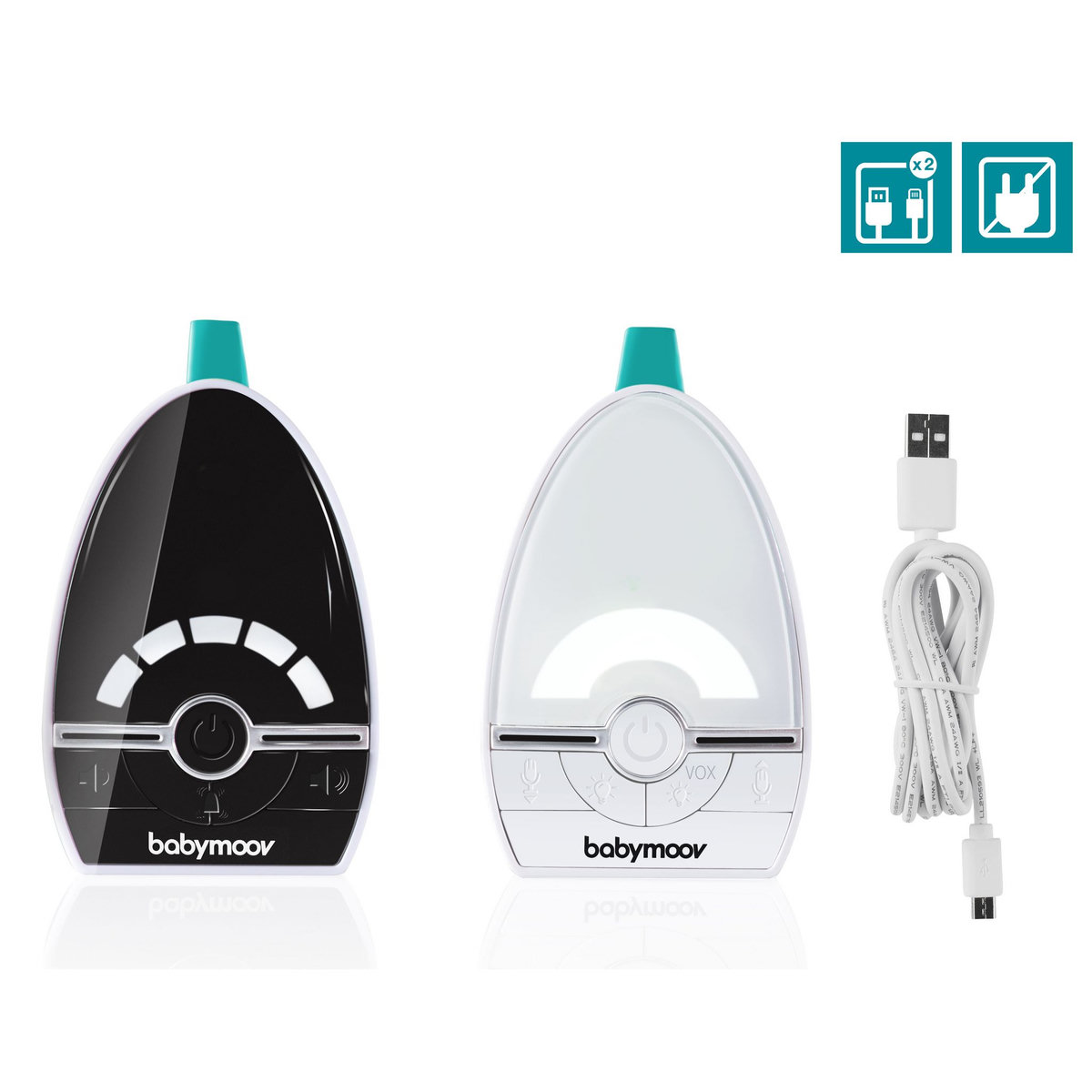 BABYMOOV Babyphone Audio Expert Care - 1000 mètres