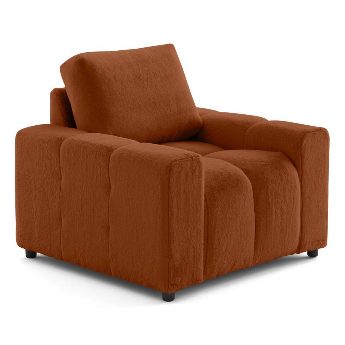 LISA DESIGN Crocus - fauteuil en fausse fourrure