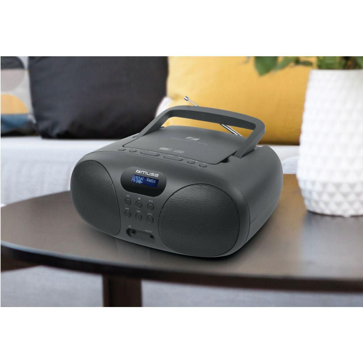 Muse Radio cd portable noir - md208db