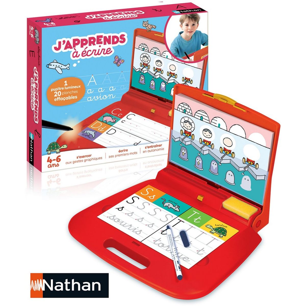 NATHAN J'apprends à écrire