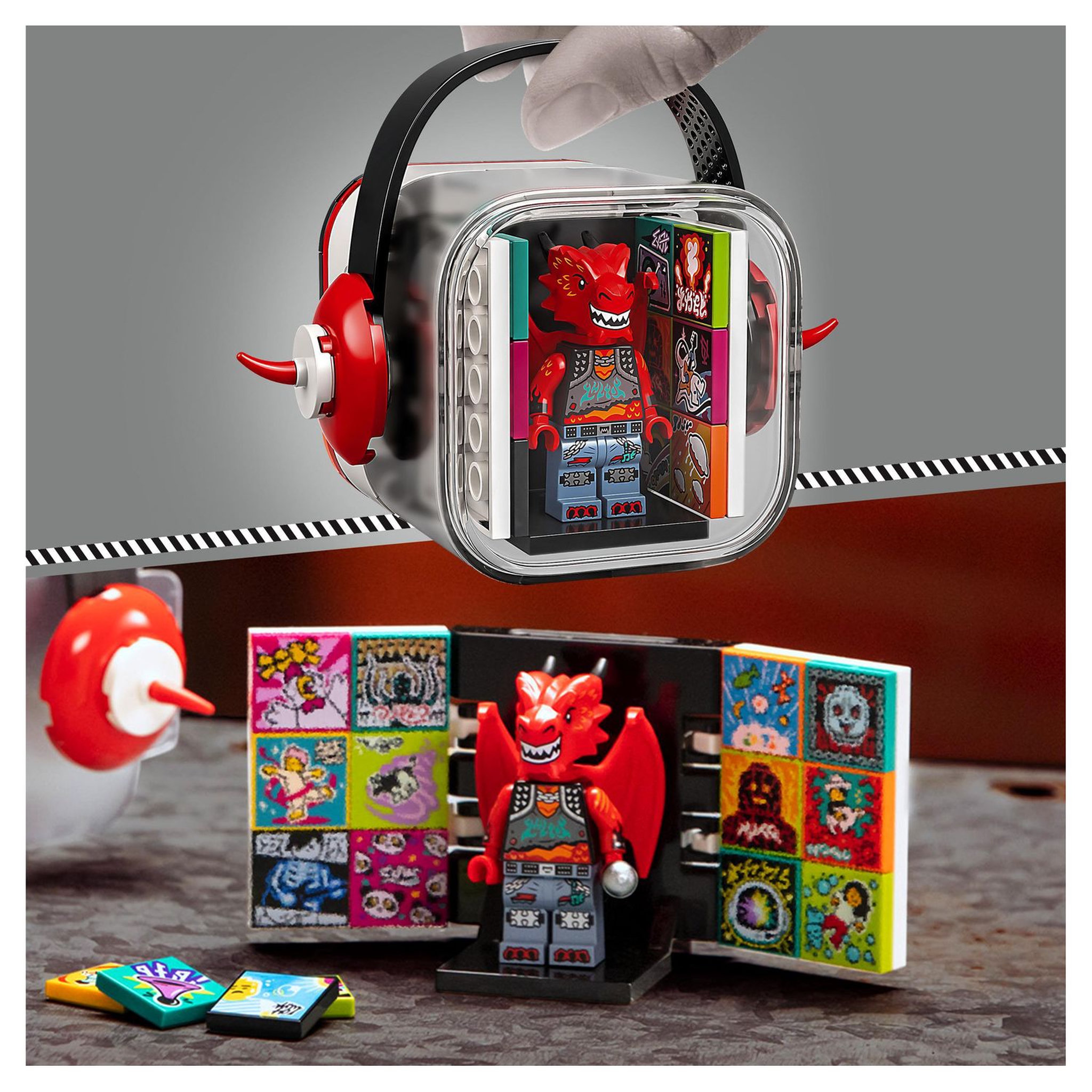 Voir la diapositive 4 : LEGO VIDIYO 43109 - Metal Dragon BeatBox Music Video Maker dès 7 ans