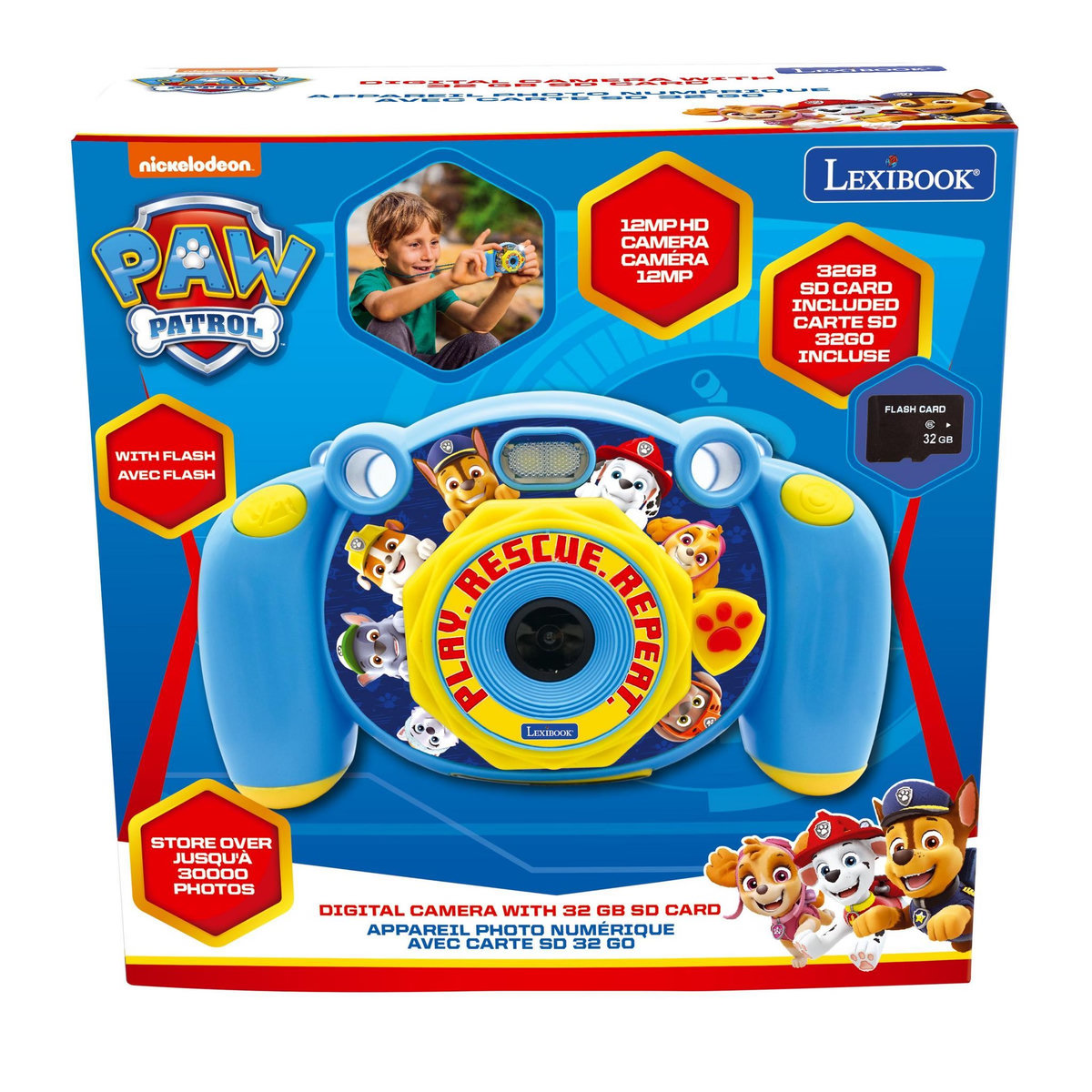 Lexibook Starcam Appareil photo numérique HD Pat' Patrouille