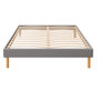 Voir la diapositive 3 : KING OF DREAMS Ensemble Sommier Tapissier et Matelas Latex Accueil Moelleux