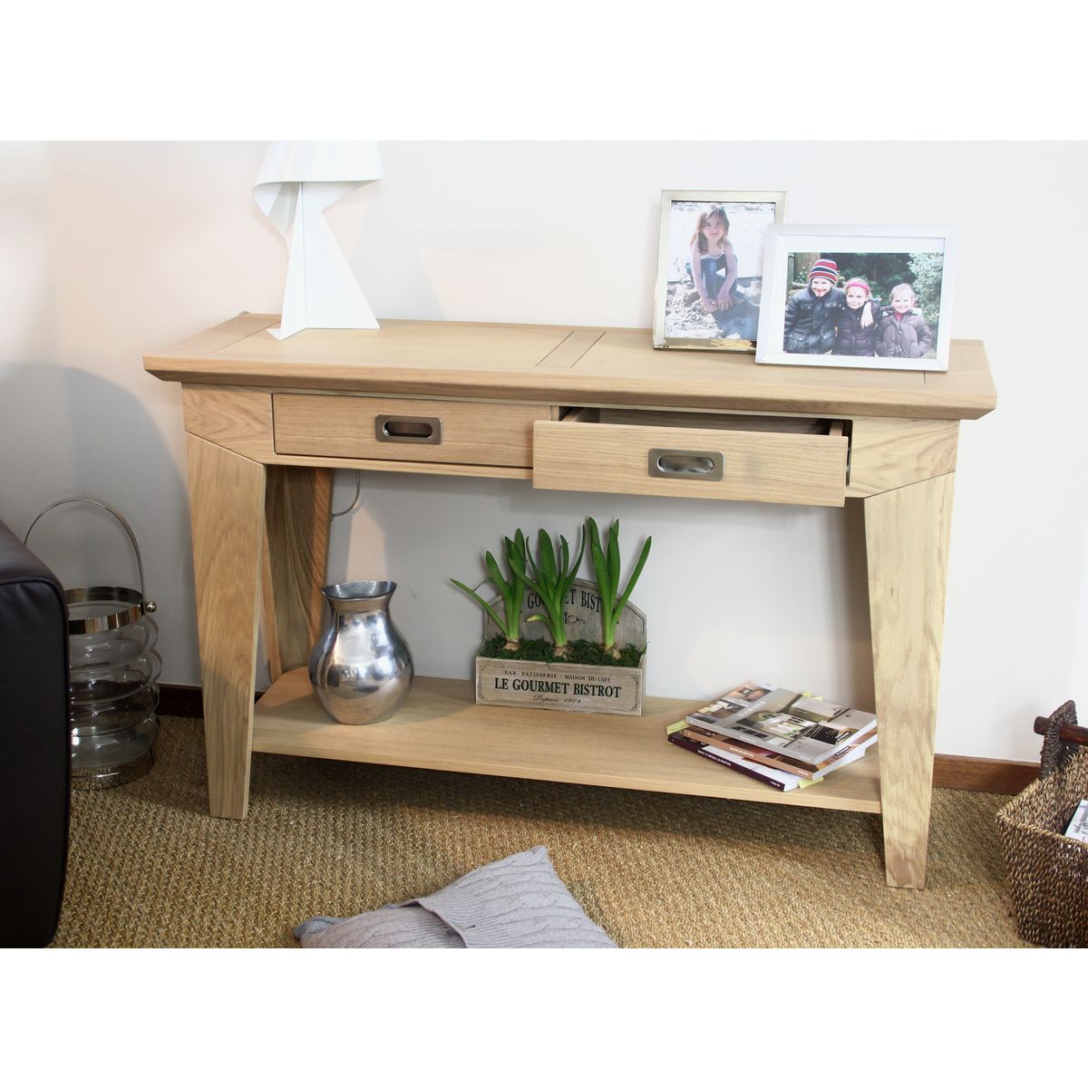 Console 2 tiroirs AMANDE