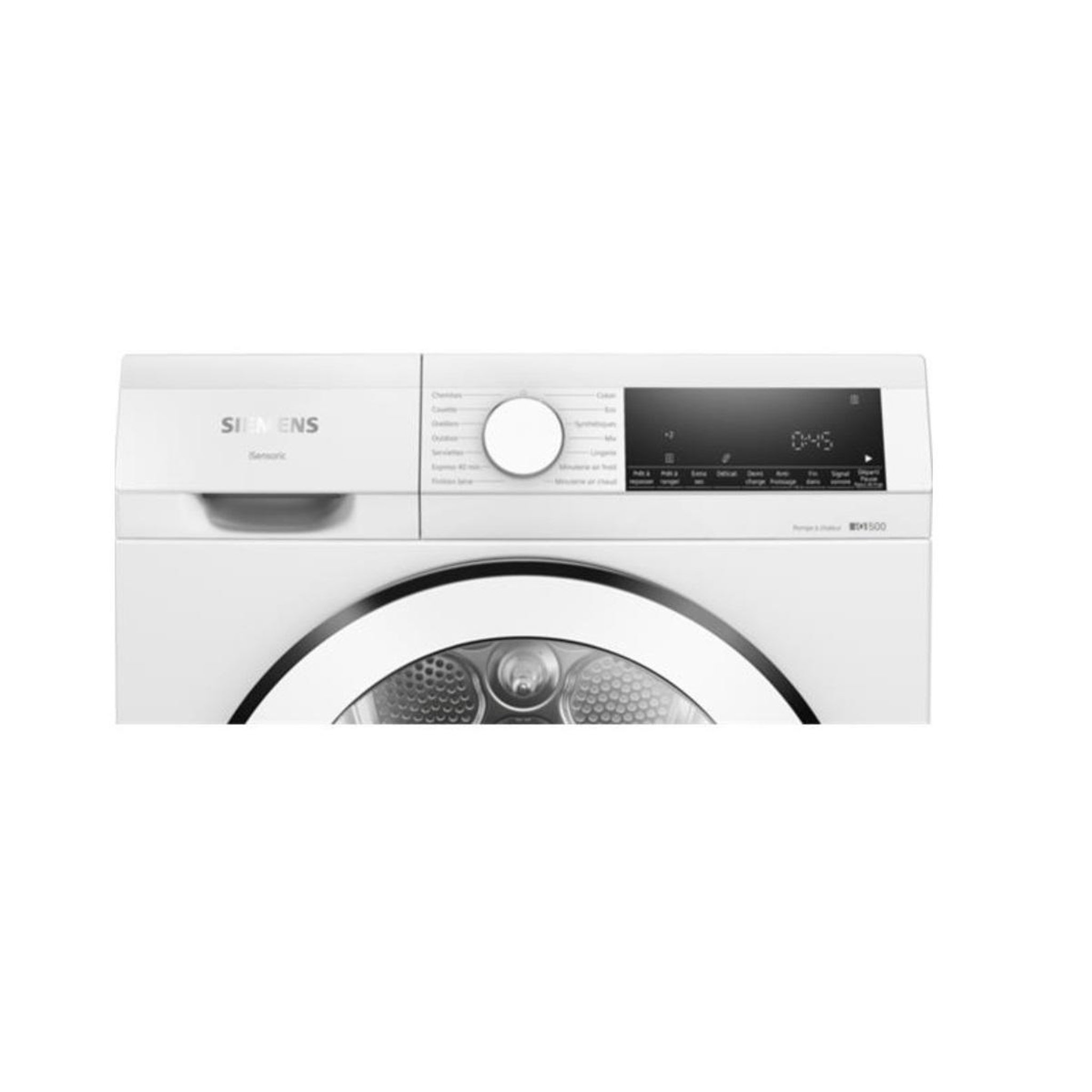 Voir la diapositive 3 : Siemens Sèche-linge pompe à chaleur à condensation 60cm 9kg blanc - wq42g20dfr