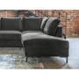 Voir la diapositive 4 : BEST MOBILIER Lilly - canapé d'angle droit - 5 places - convertible - en velours