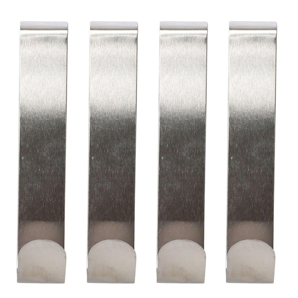 Paris Prix Lot de 4 Crochets à Suspendre  Fixeo  12cm Chrome