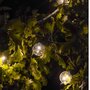 Voir la diapositive 5 : Lumisky Guirlande solaire 10 globes PARTY Blanc Plastique 5.7M