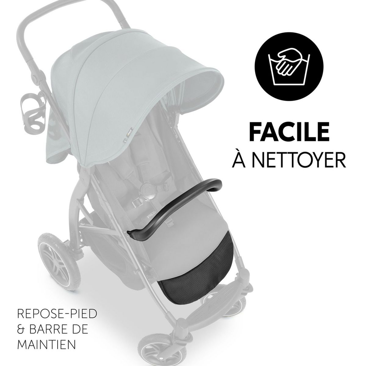 HAUCK Poussette citadine Rapid 4D