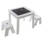 Voir la diapositive 5 : ATMOSPHERA Ensemble 1 table 2 tabourets enfant FUN