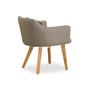 Voir la diapositive 5 : Paris Prix Lot de 2 Fauteuils Scandinave  Alan  70cm Taupe