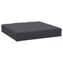 Voir la diapositive 2 : VIDAXL Coussin de palette anthracite 60x60x8 cm tissu oxford