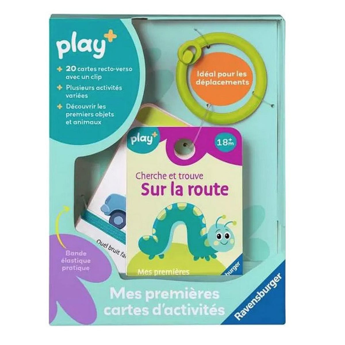 RAVENSBURGER Mes premieres cartes d activites - Cherche et trouve sur la route