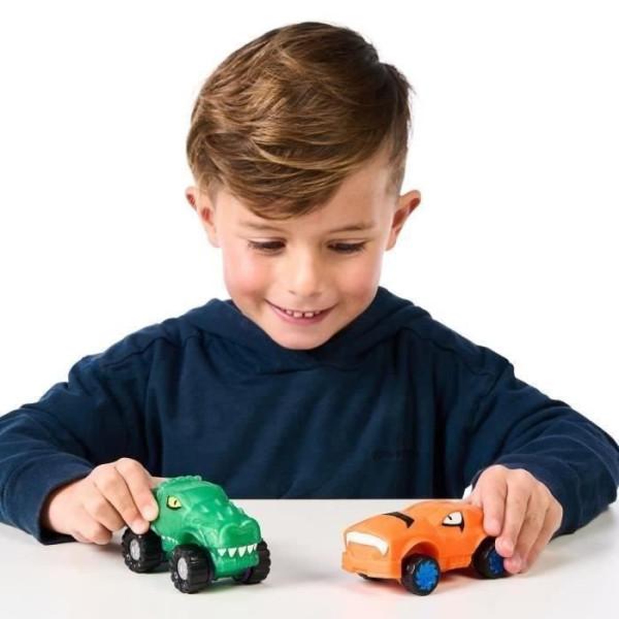 Voir la diapositive 3 : MOOSE TOYS Véhicules miniatures - MOOSE TOYS - GOO MOBILES - TURBO TYGER VS RUMBLER JAW