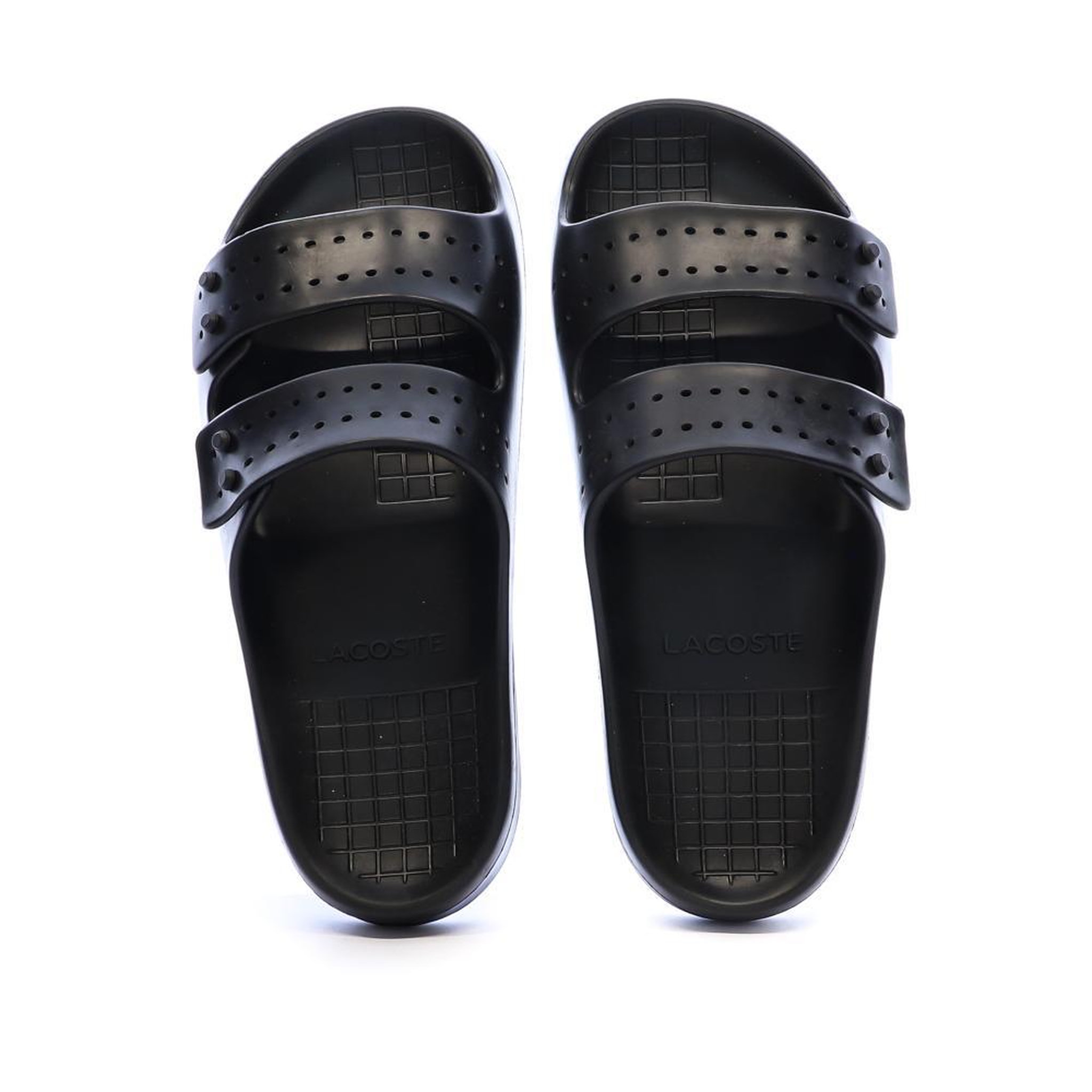 Voir la diapositive 4 : Lacoste Claquettes Noir Homme Lacoste Strap CMA