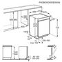 Voir la diapositive 5 : ELECTROLUX Lave-vaisselle 60cm 14c 42db intégrable avec bandeau - eem48300ix
