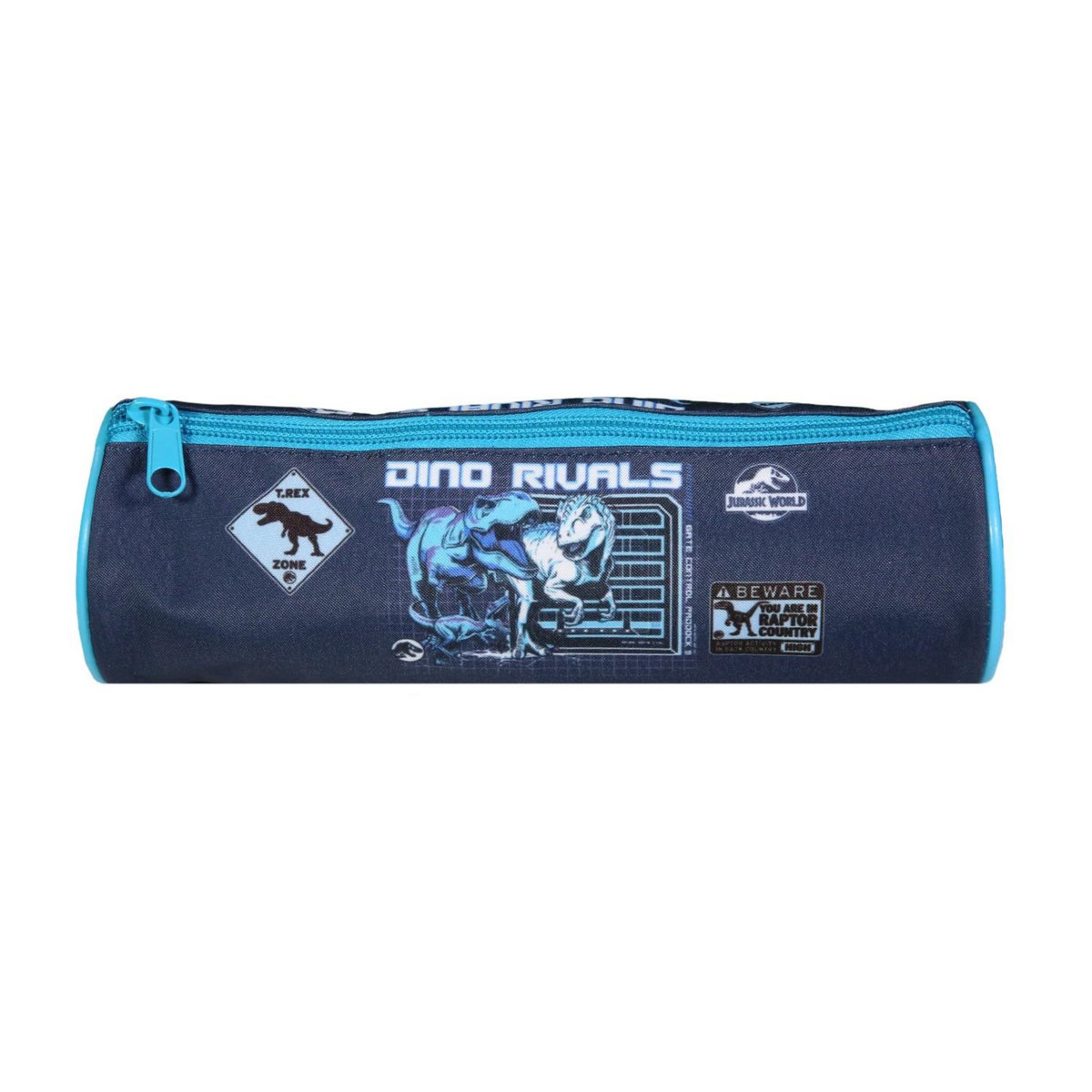 Bagtrotter BAGTROTTER Trousse scolaire ronde Jurassic World Bleu