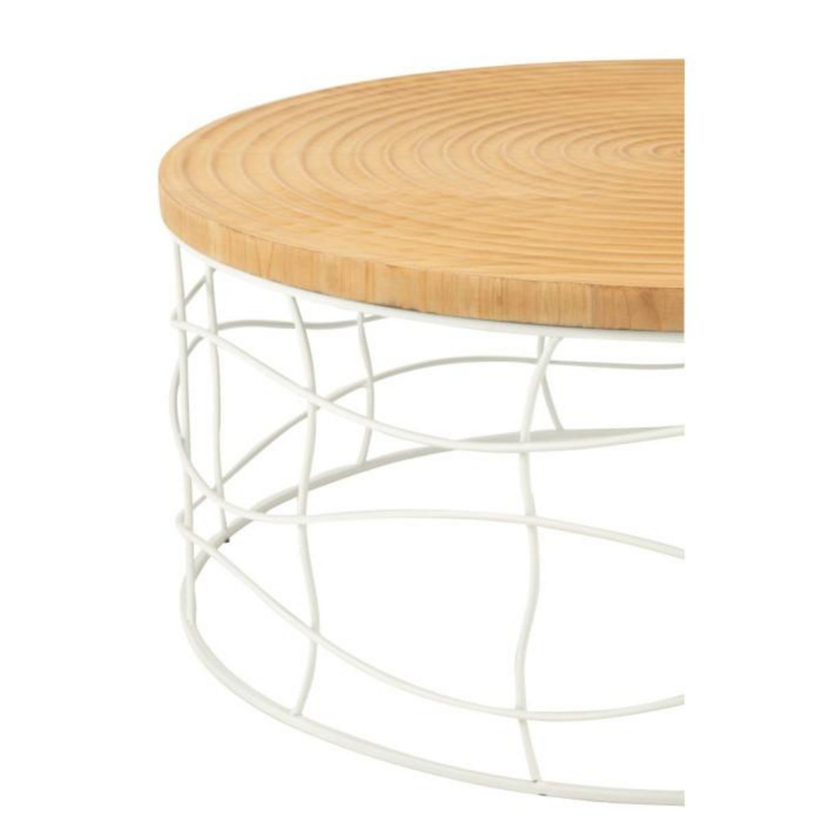 Paris Prix Table Basse Design  Brittney  80cm Naturel