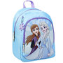 Voir la diapositive 2 : DISNEY Sac à dos 2 compartiments bleu Reine des Neiges