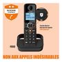 Voir la diapositive 4 : Alcatel Téléphone sans fil F860 Solo Noir